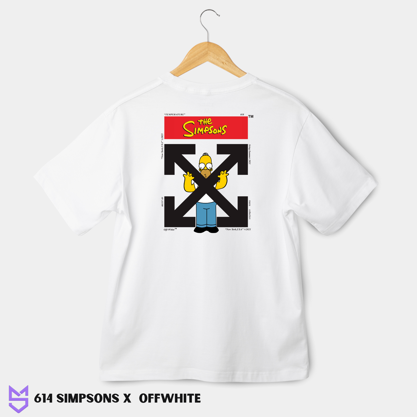 614 The Simpsons x Offwhite