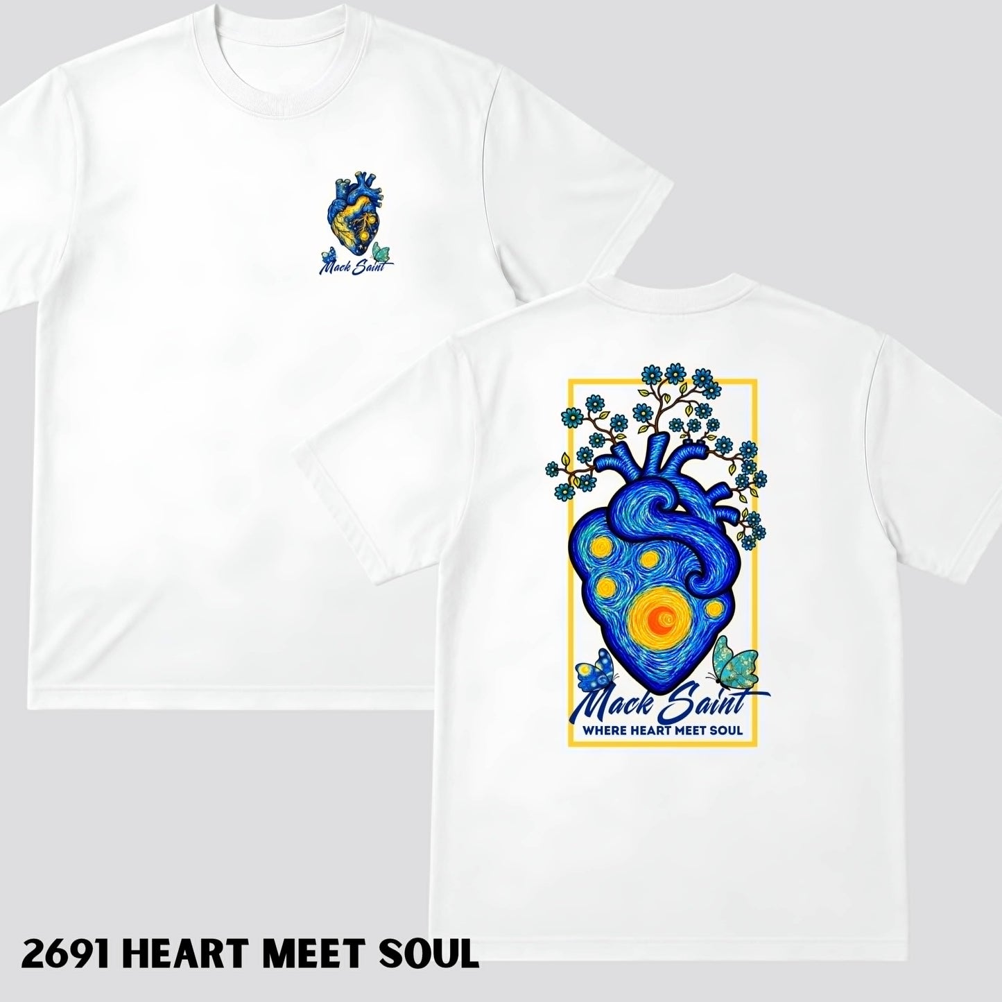 Mack Saint 2691 Heart Meet Soul shirt design