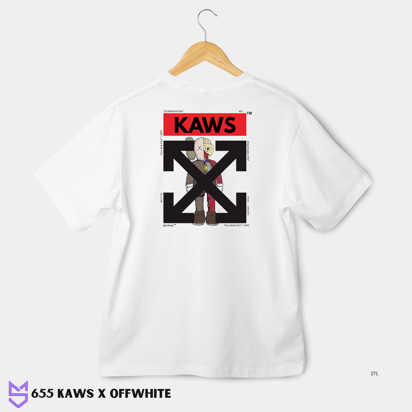 655 Kaws x Offwhite