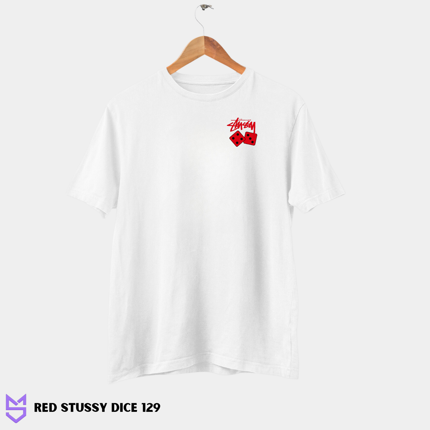 Red Stussy Dice 129