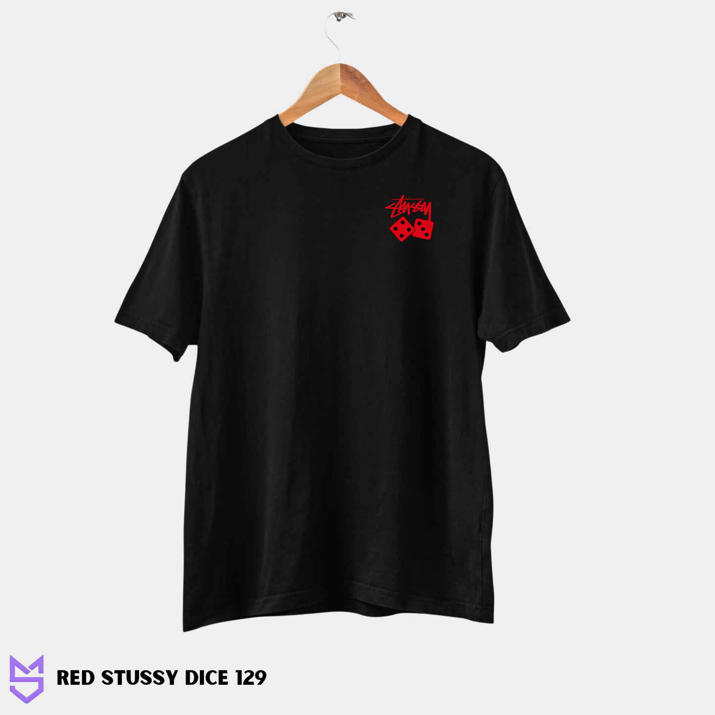 Red Stussy Dice 129