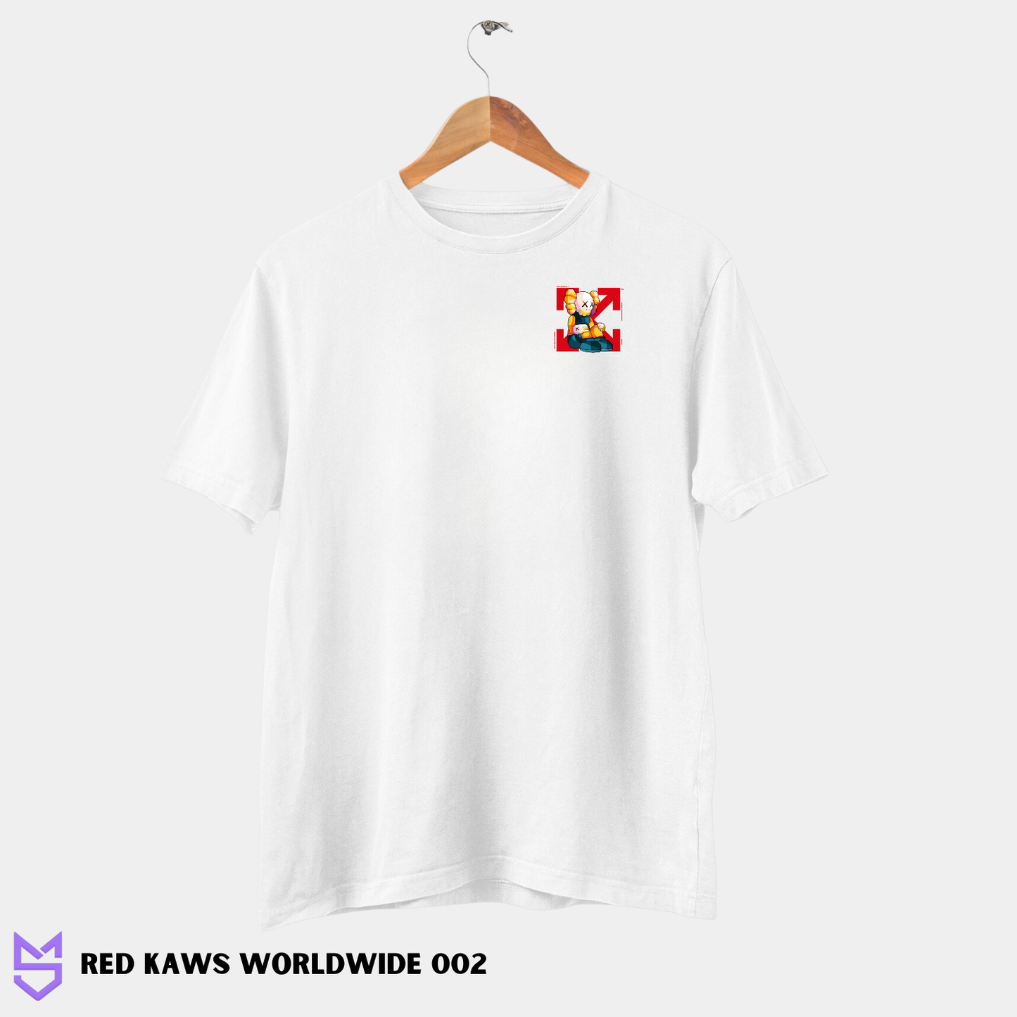 Red Kaws Worldwide 002