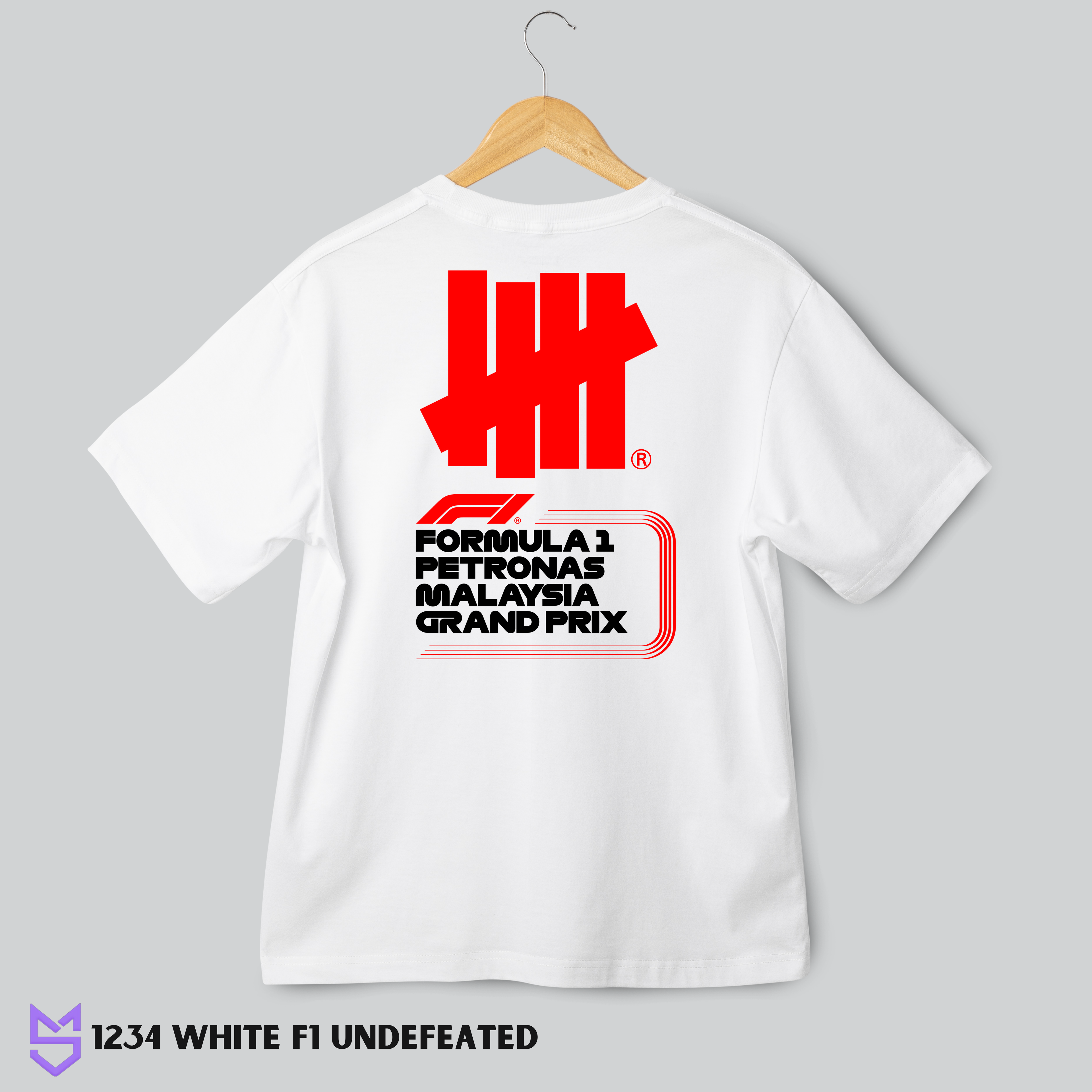 1234 White F1 UNDEFEATED