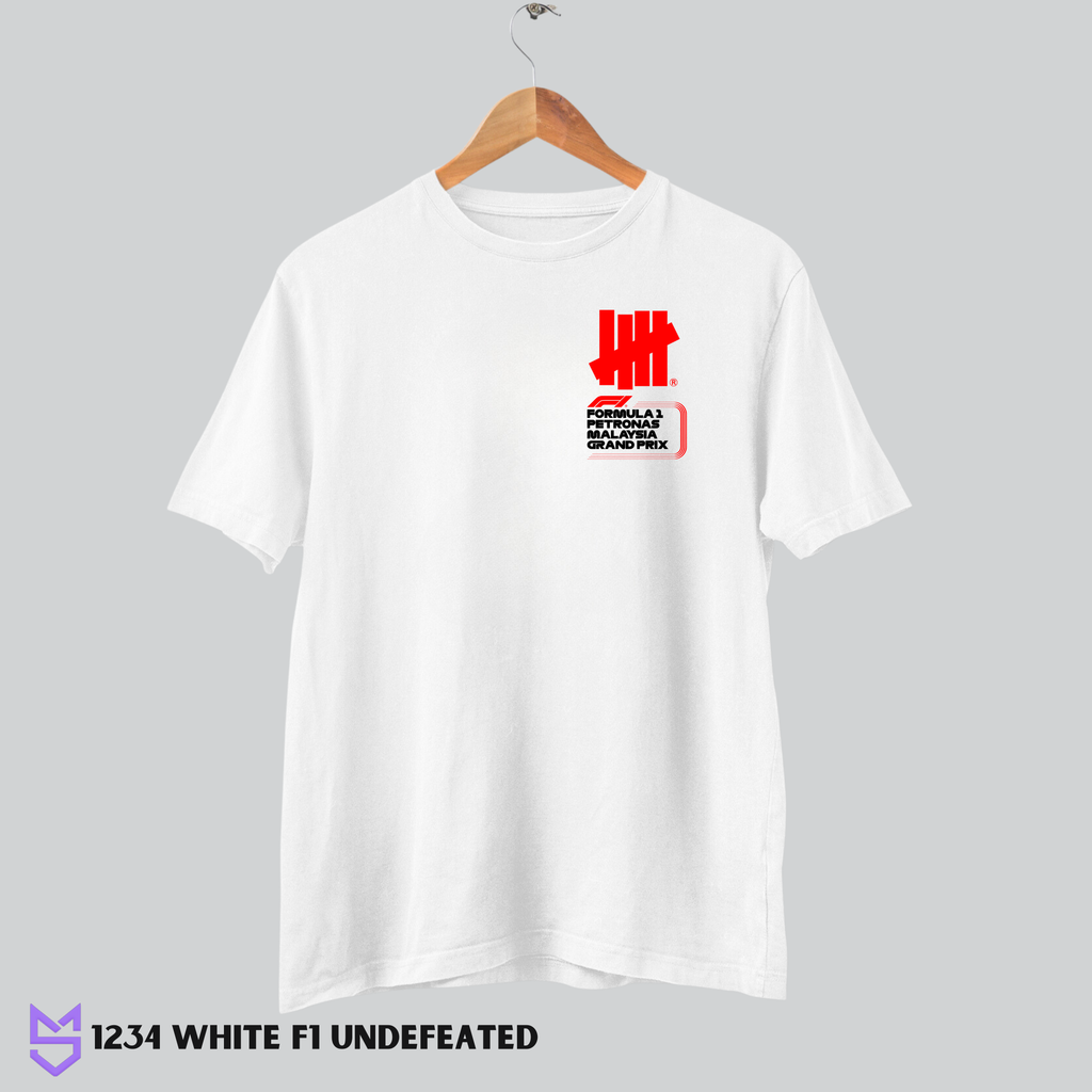 1234 White F1 UNDEFEATED