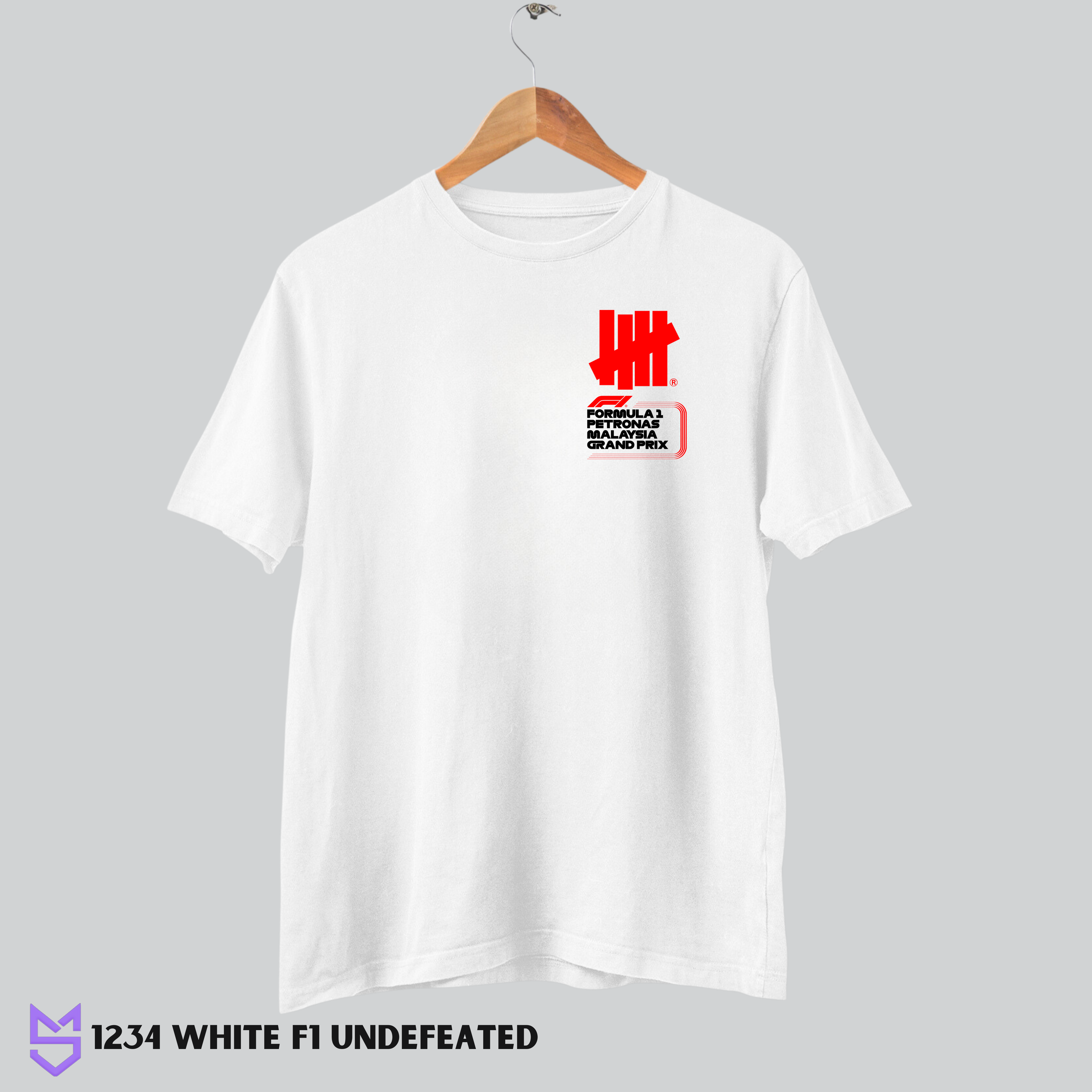 1234 White F1 UNDEFEATED