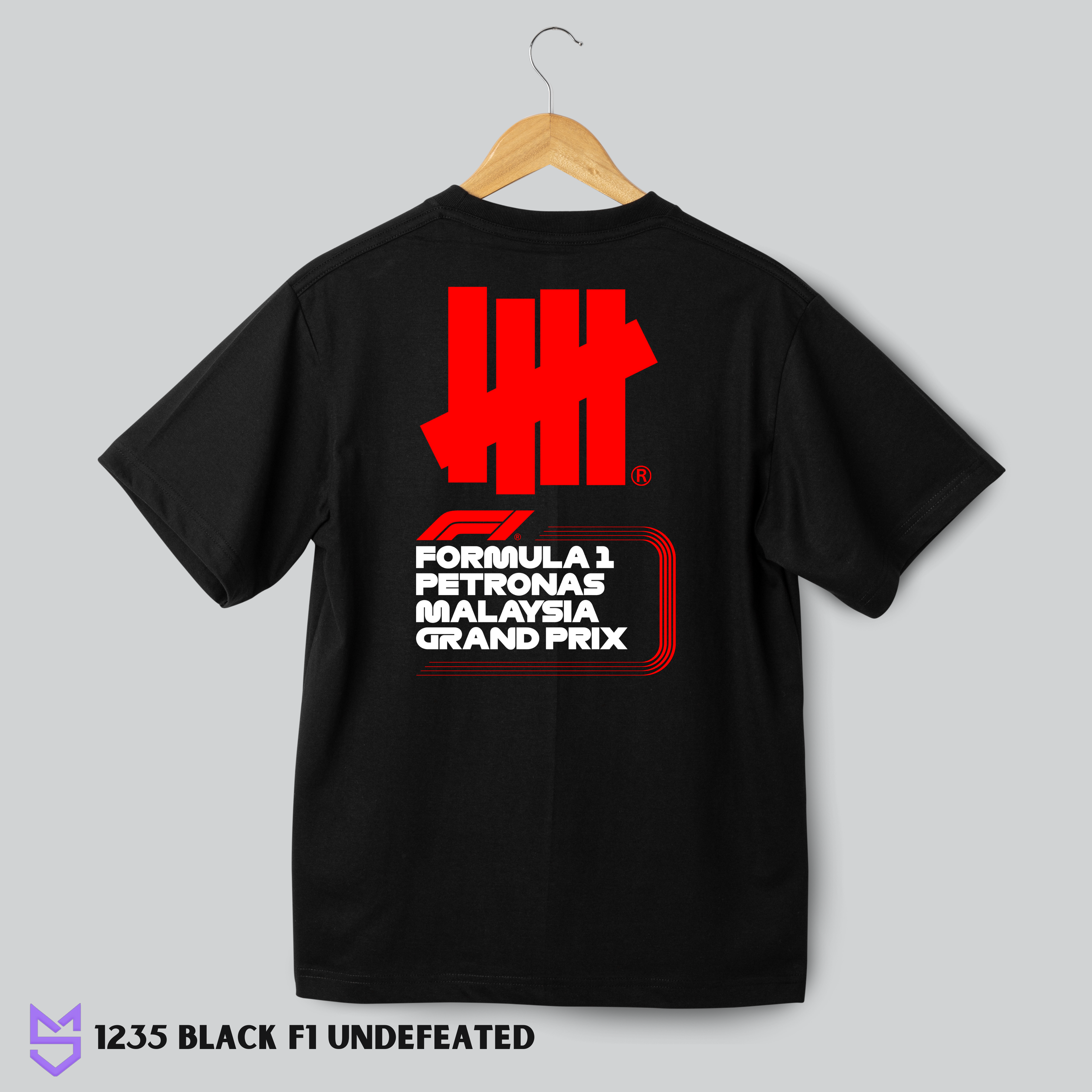 1235 Black f1 undefeated