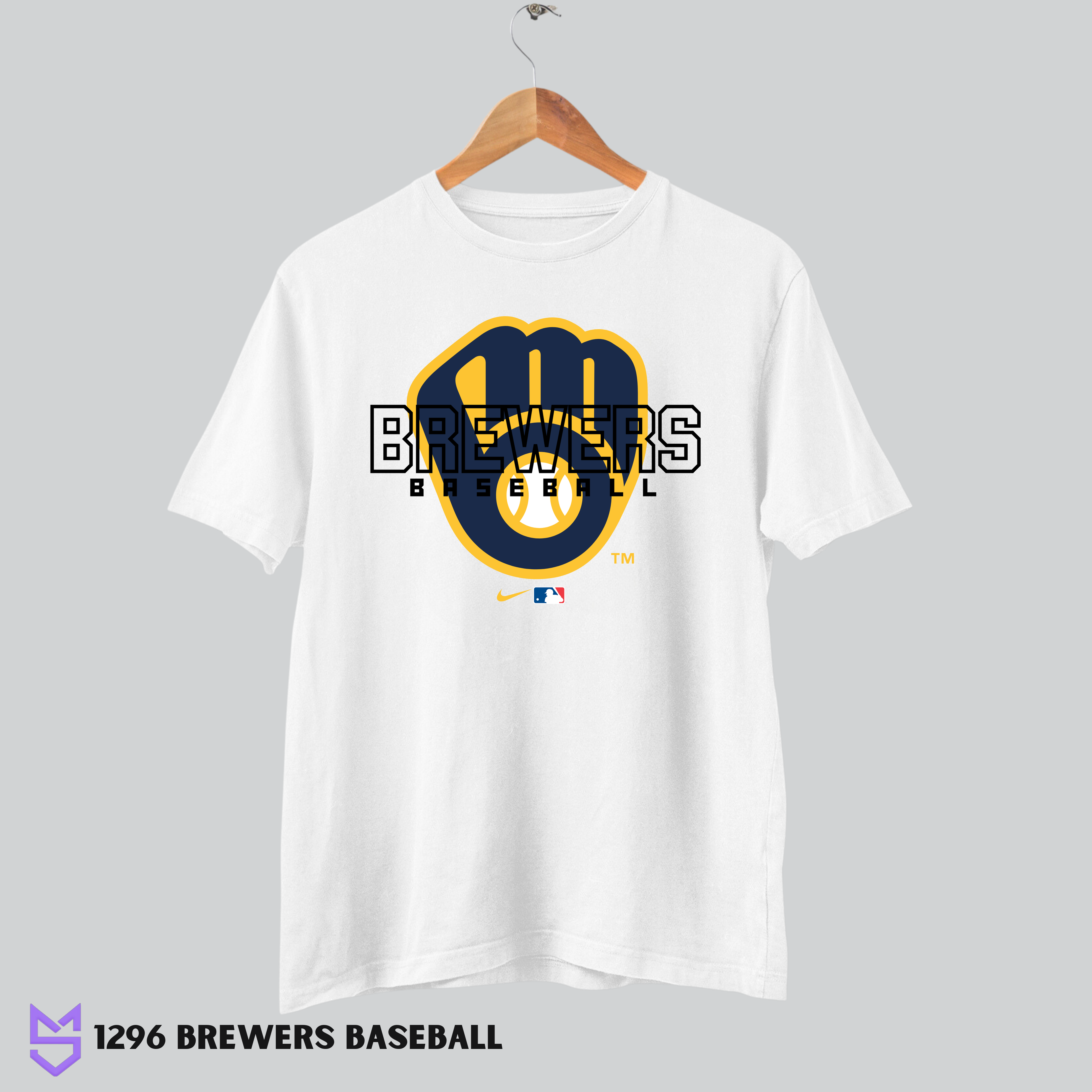 1296 Brewers Baseball
