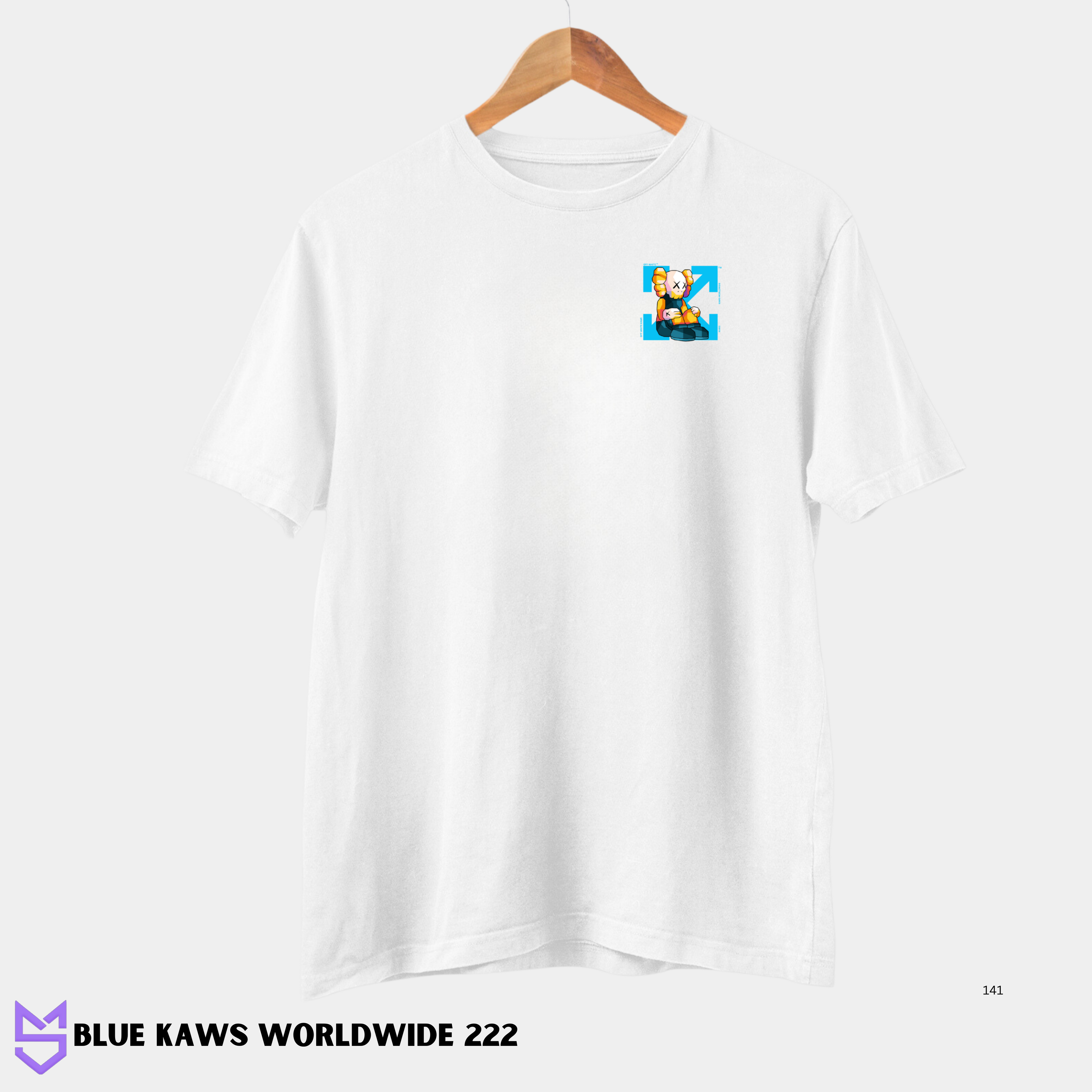 Blue Kaws Worldwide 222