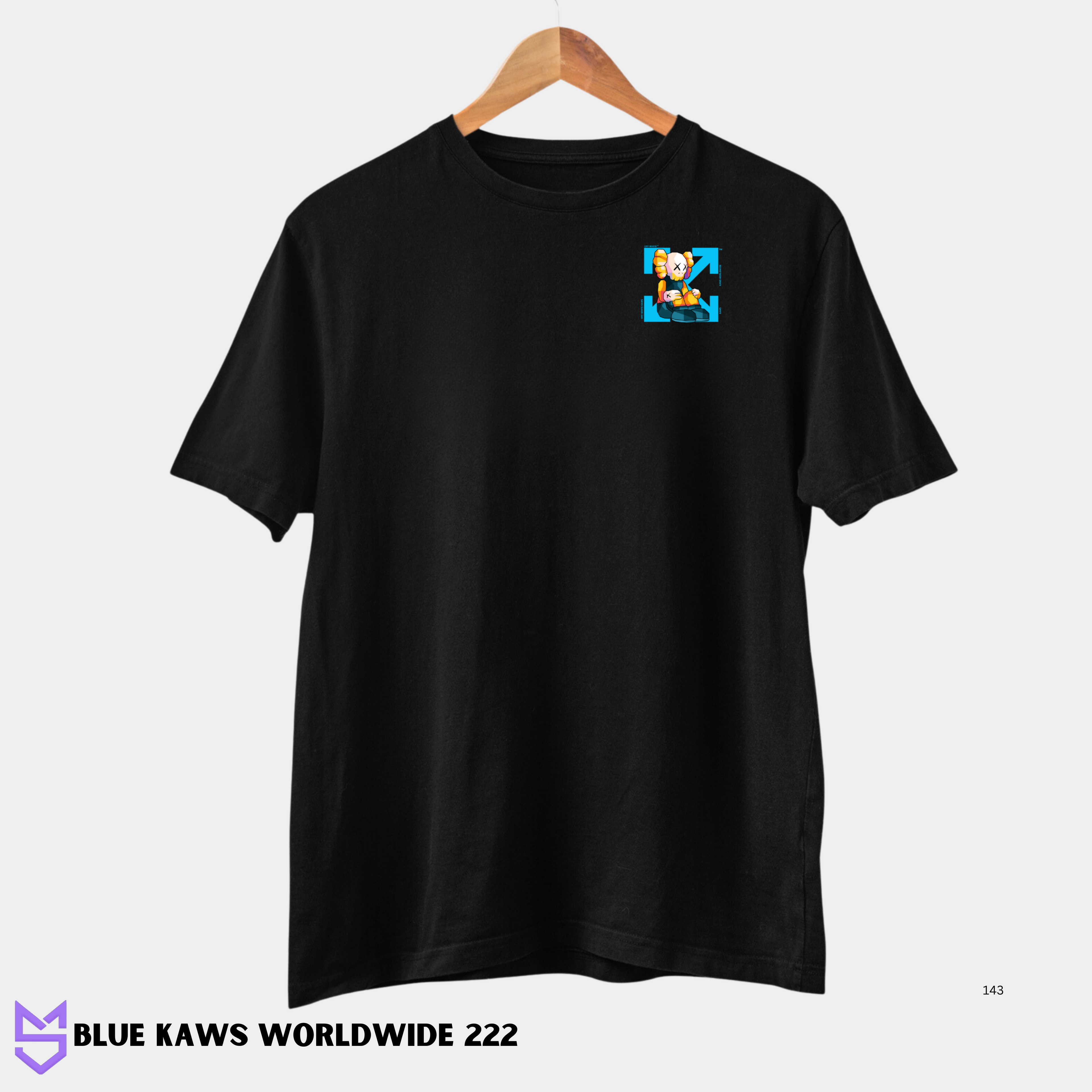Blue Kaws Worldwide 222