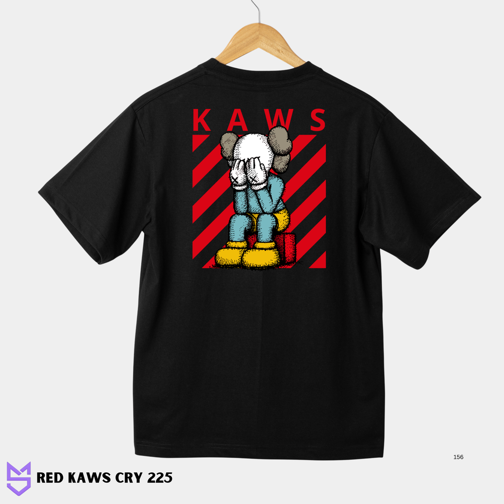 Red Kaws Cry 225
