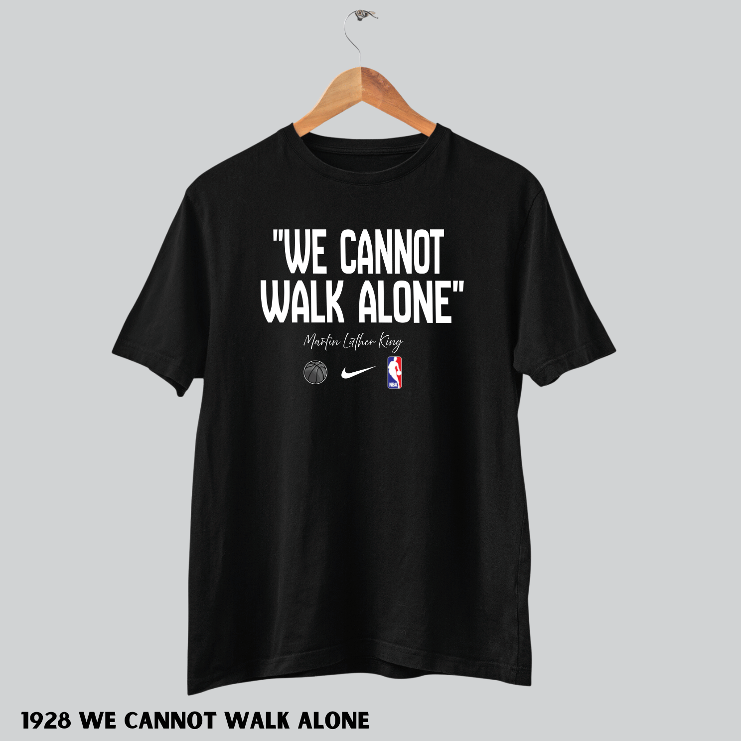 1928 We cannot walk alone
