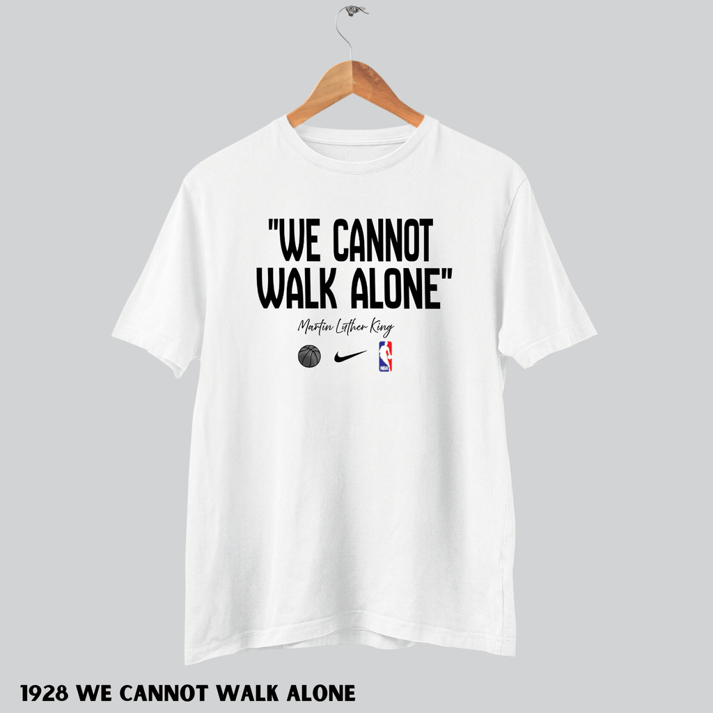 1928 We cannot walk alone