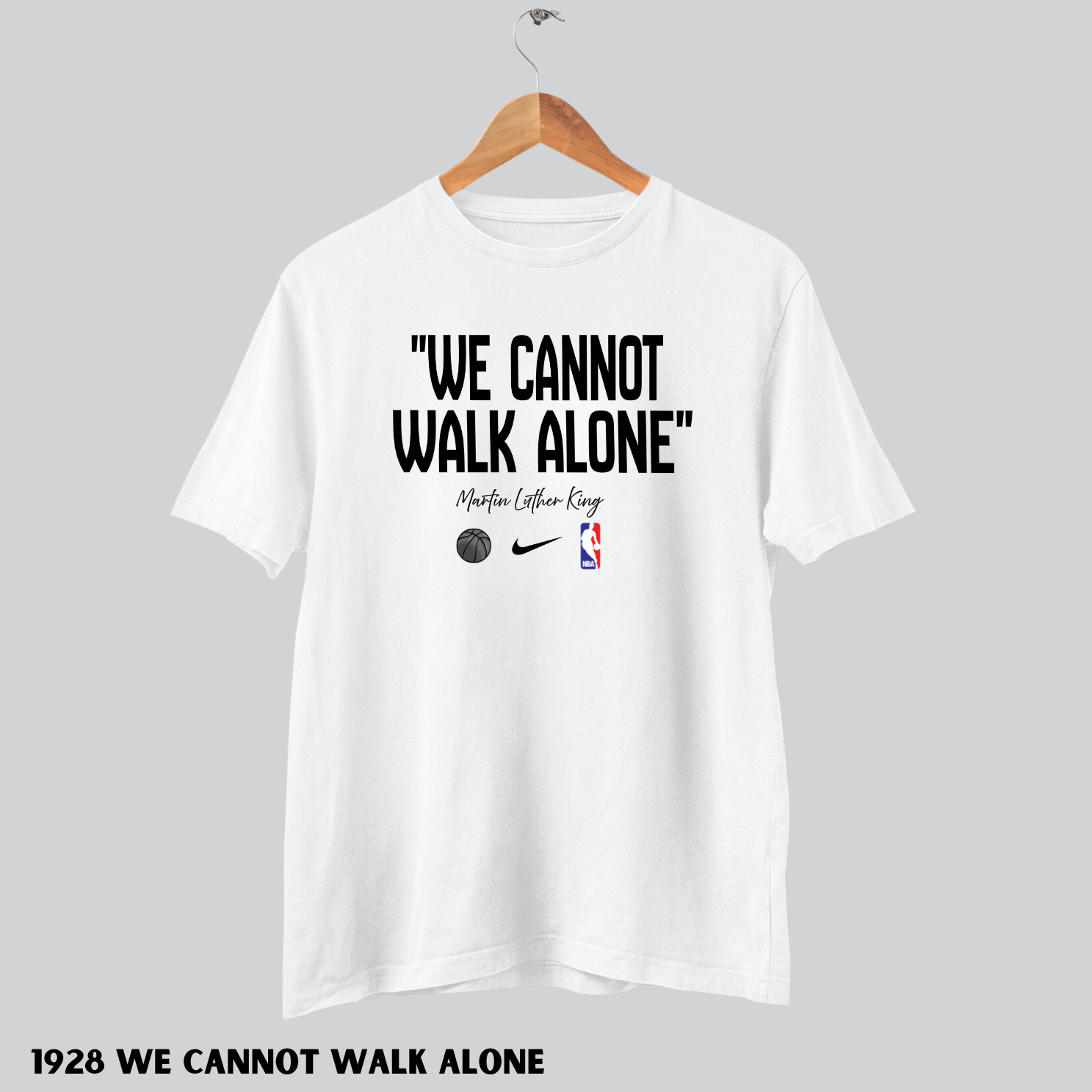 1928 We cannot walk alone