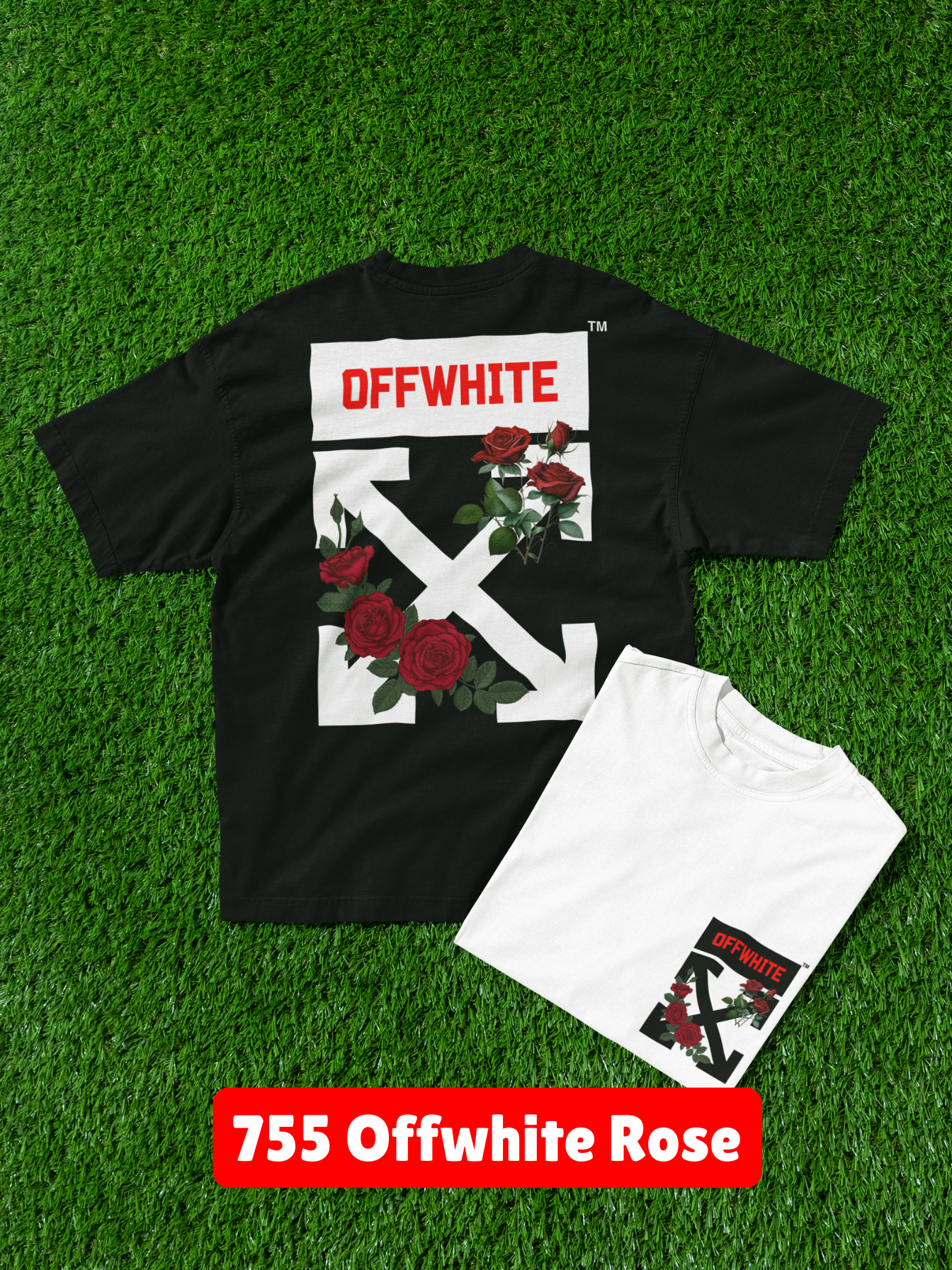 755 Offwhite Rose