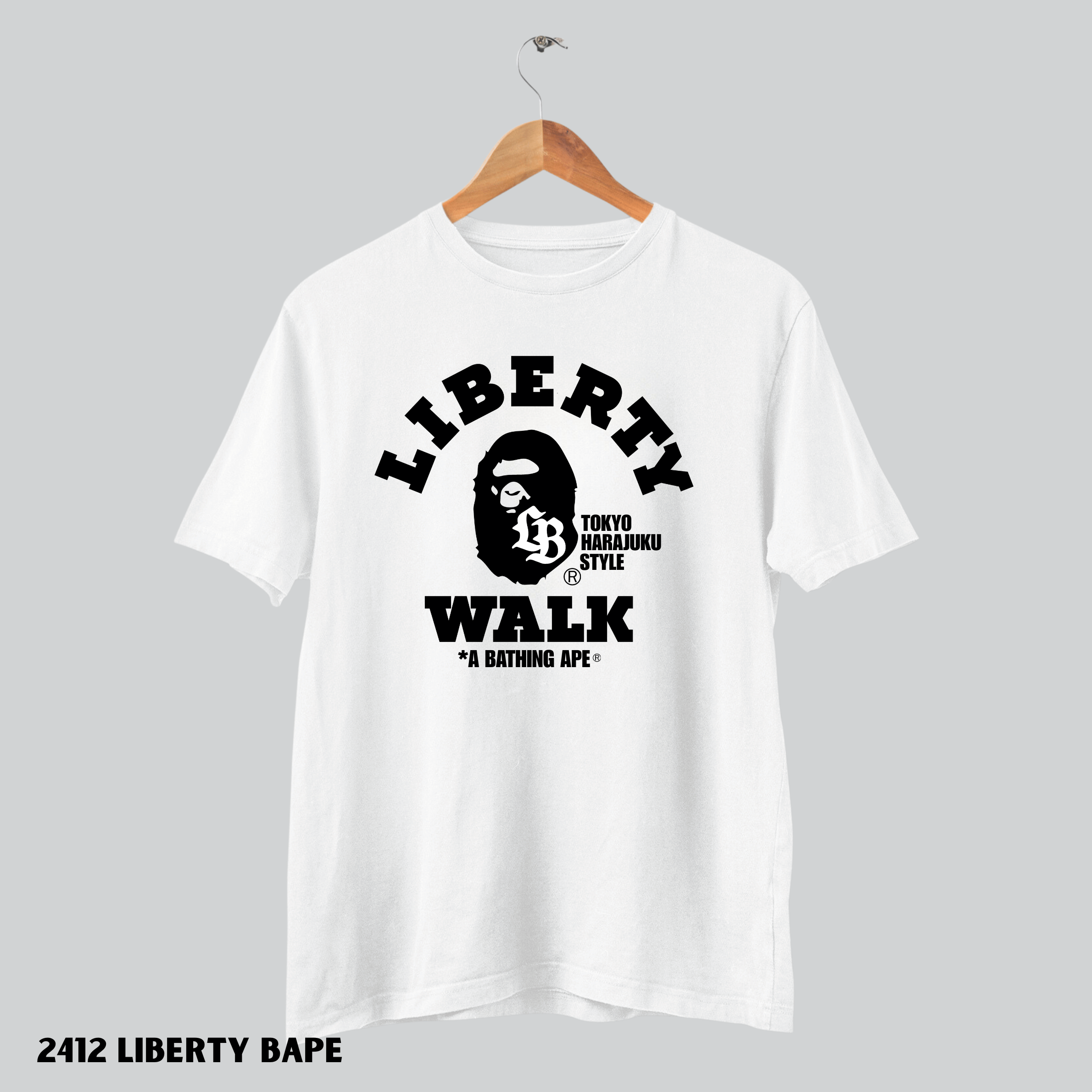 2412 Liberty BAPE Shirt