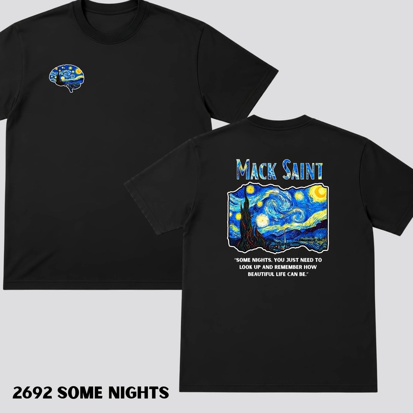 Mack Saint 2692 Some Nights shirt design