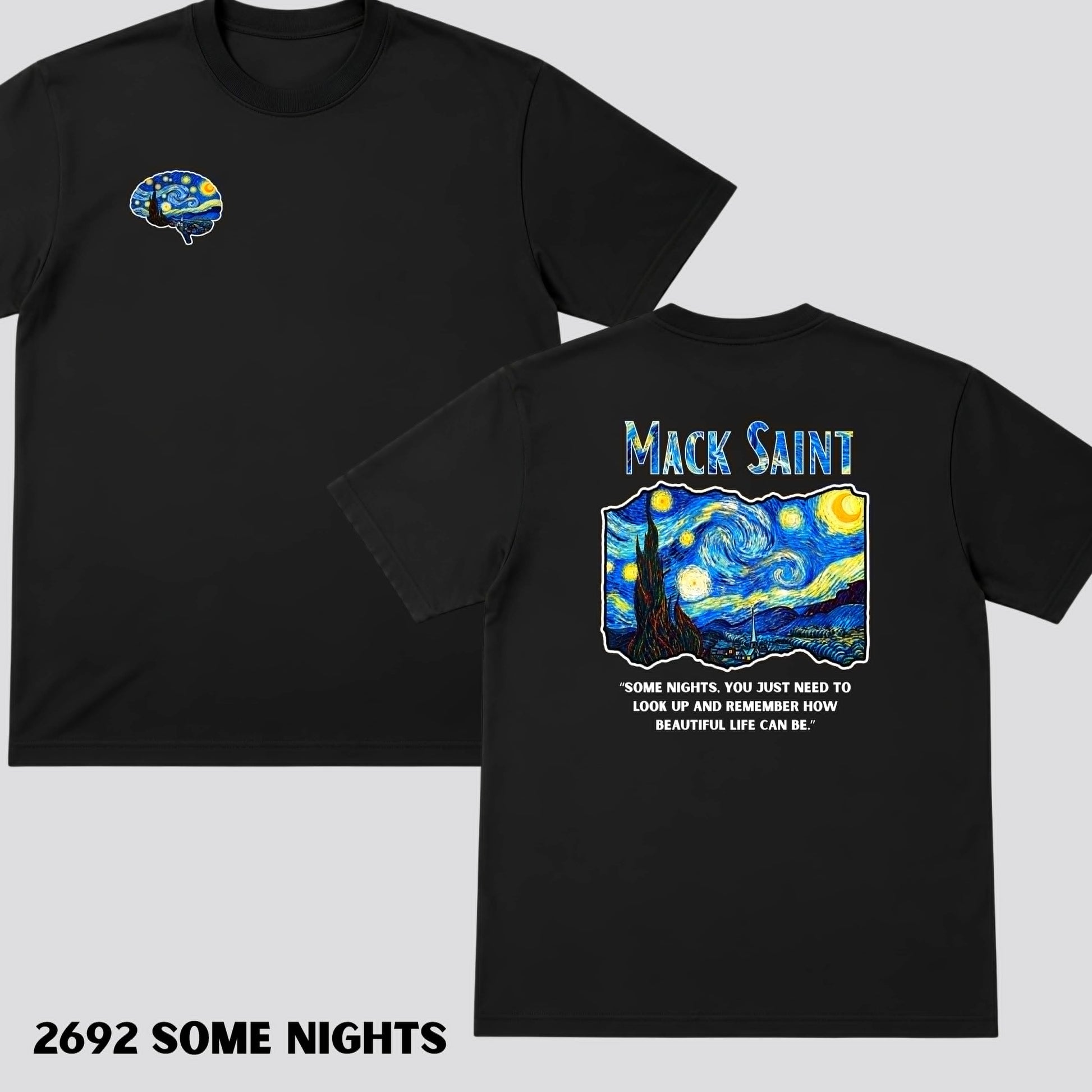 Mack Saint 2692 Some Nights shirt design