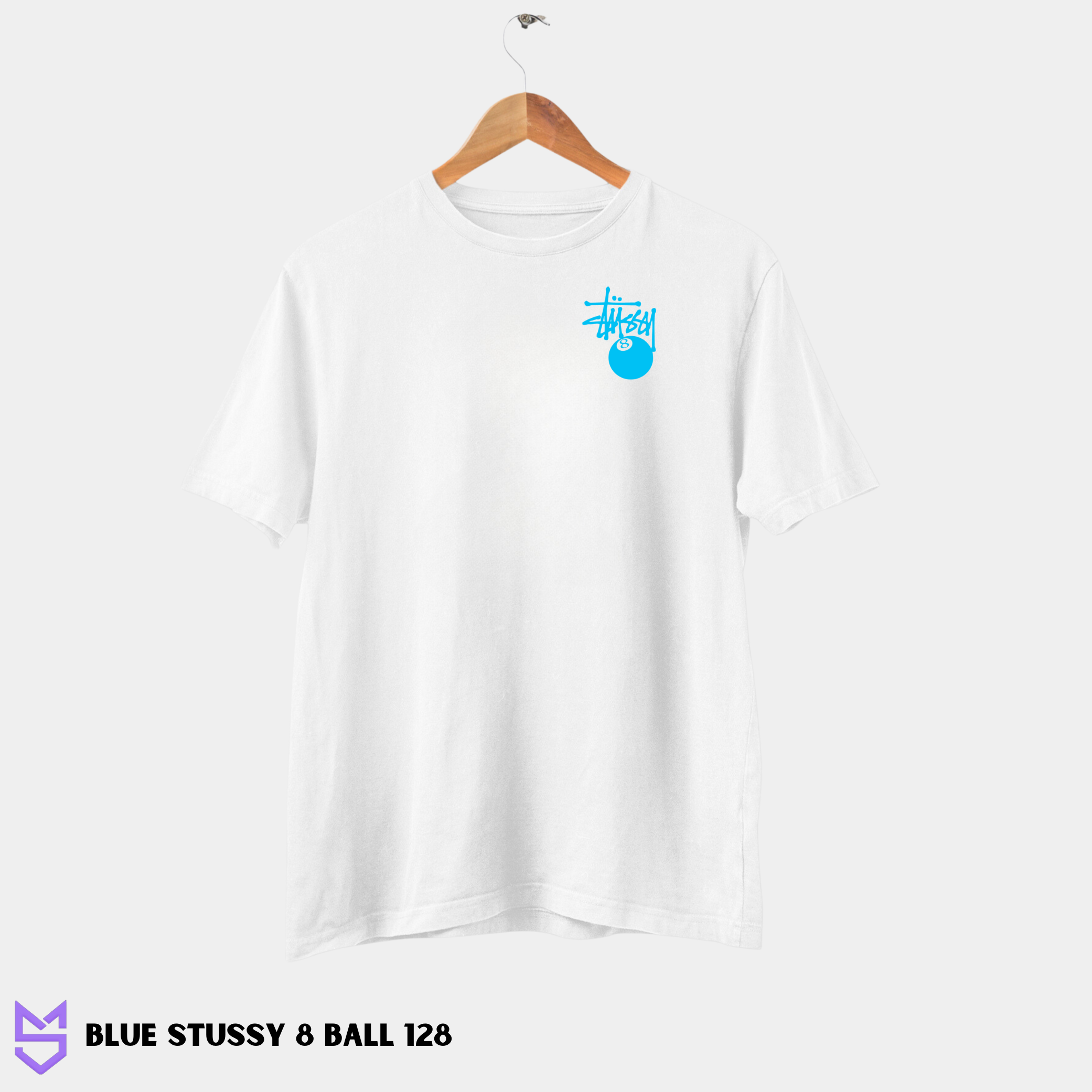 Blue Stussy 8 Ball 128