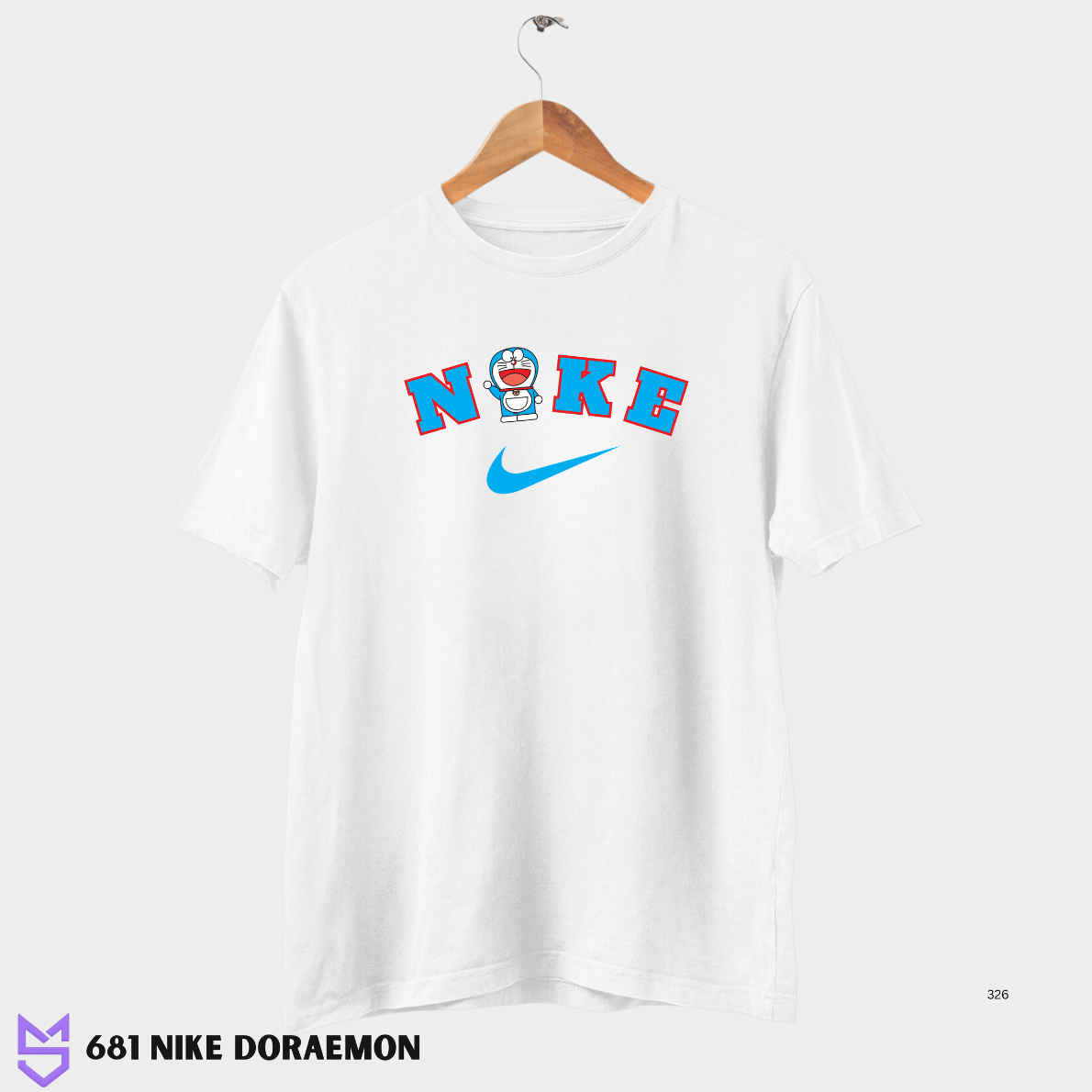 681 Nike Doraemon Shirt