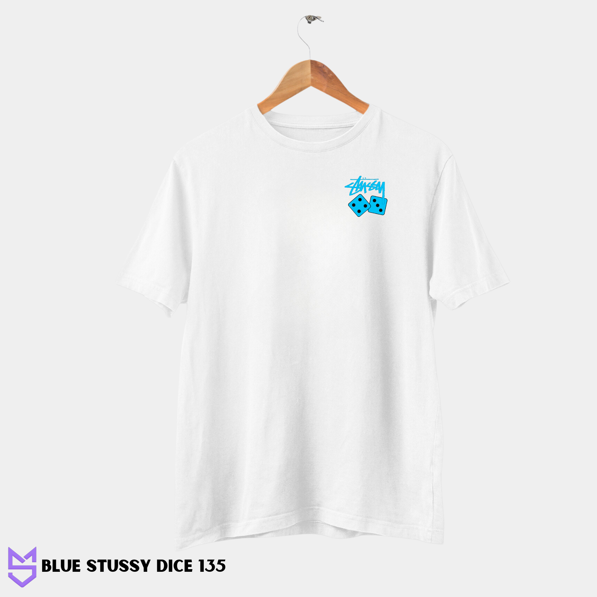 Blue Stussy Dice 135