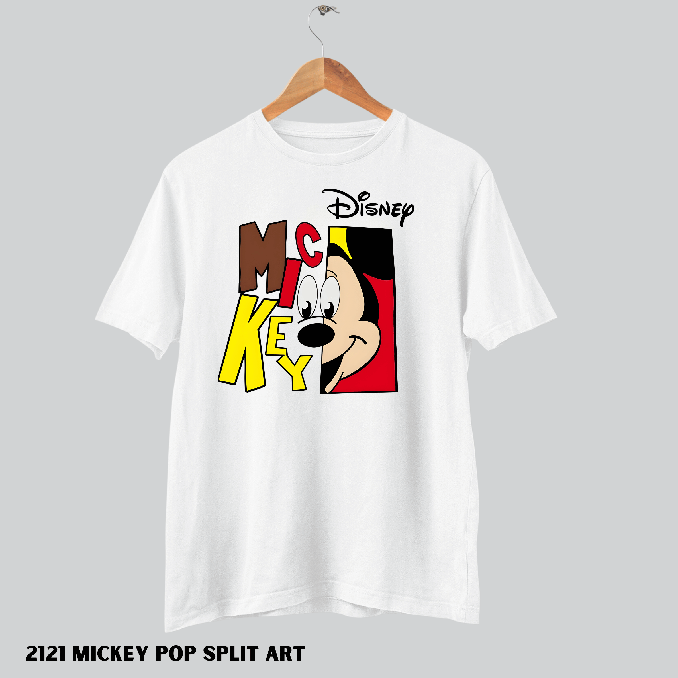 2121 Mickey Pop Split Art