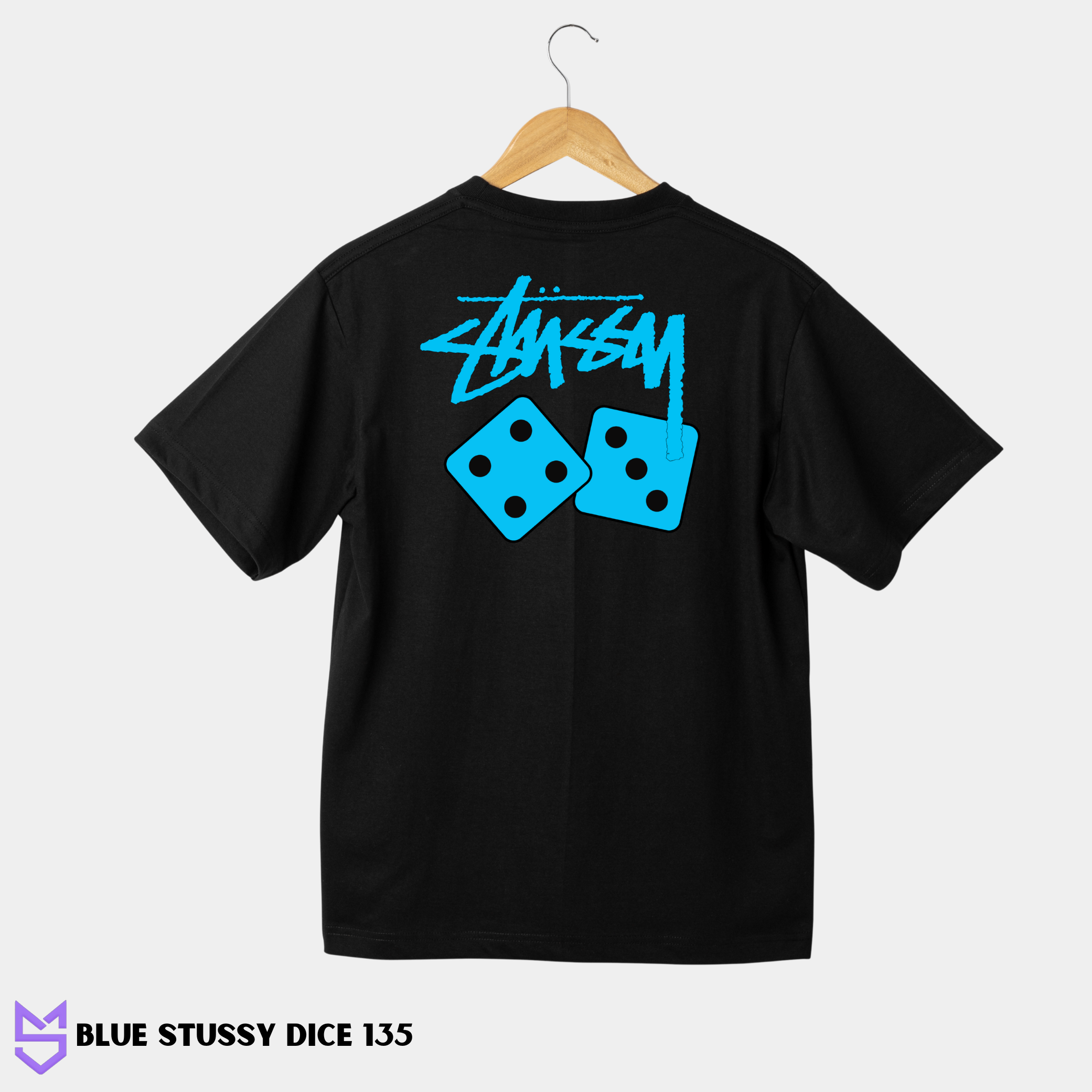 Blue Stussy Dice 135