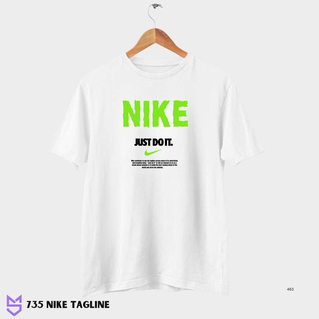 735 Nike Tagline