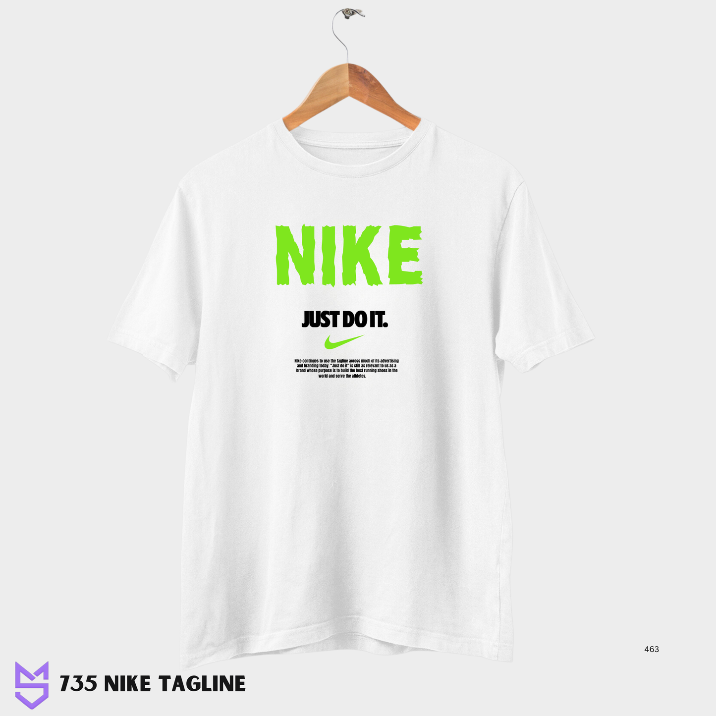 735 Nike Tagline