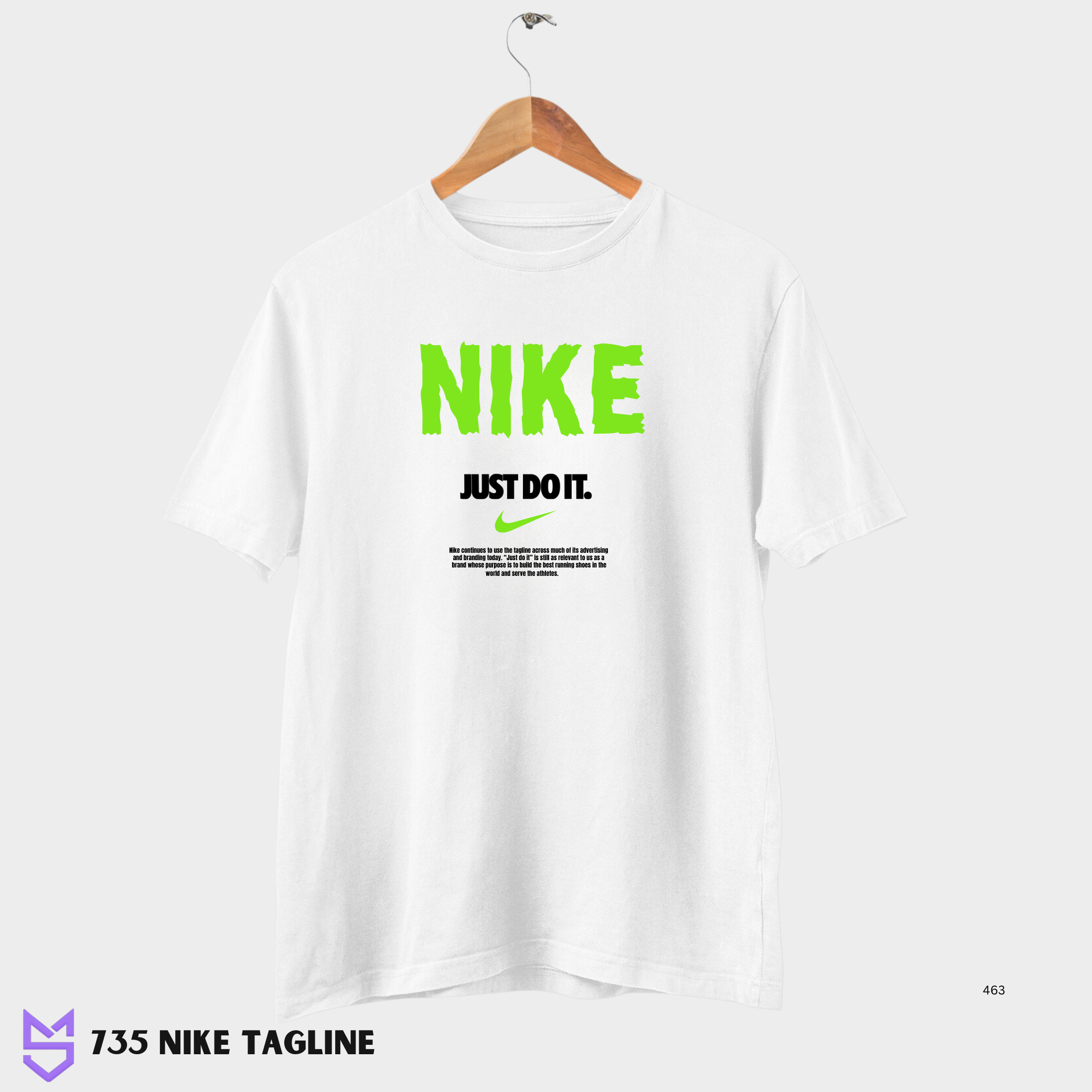 735 Nike Tagline