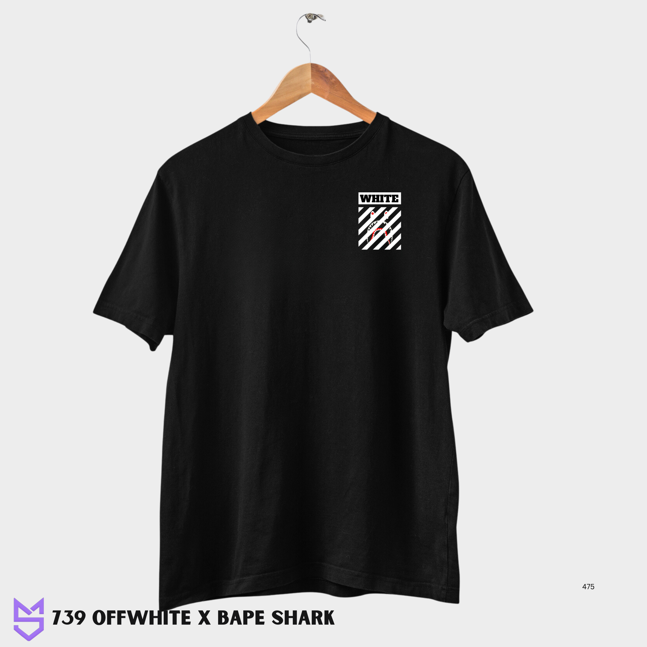 739 Offwhite x BAPE Shark