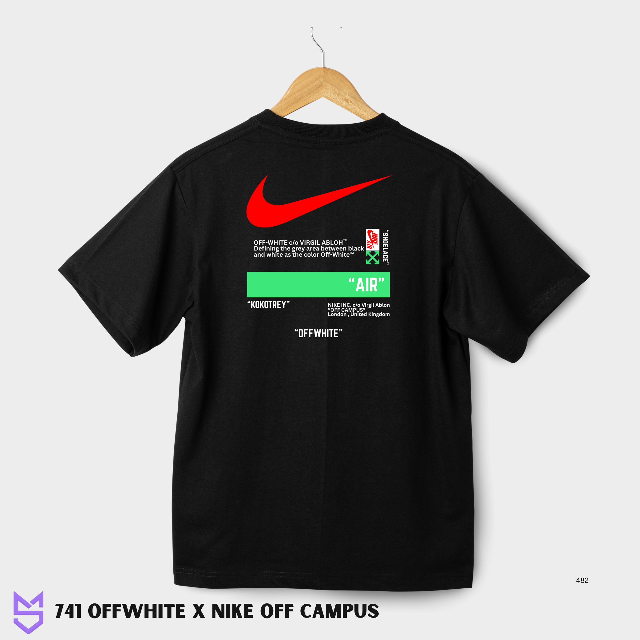 741 Offwhite x Nike off Campus
