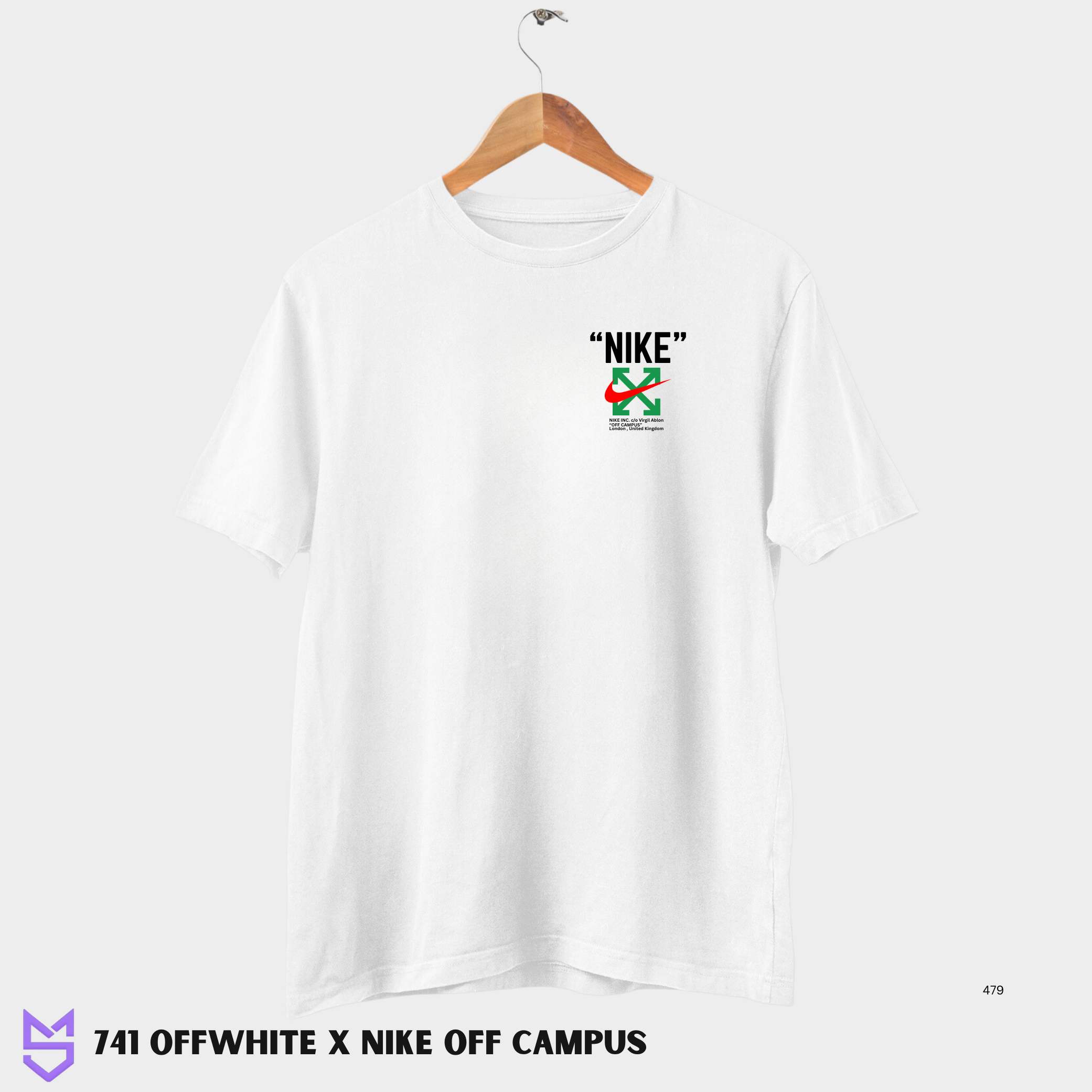 741 Offwhite x Nike off Campus