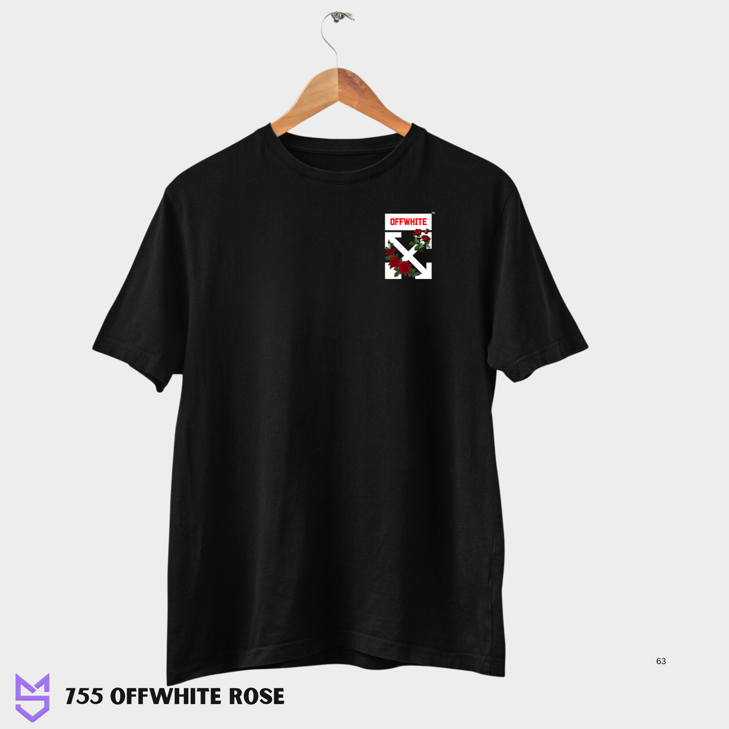 755 Offwhite Rose