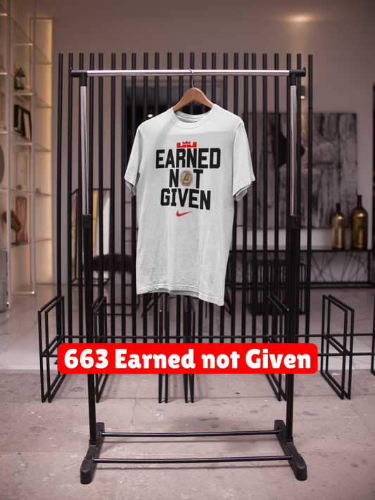663 Earned not Given