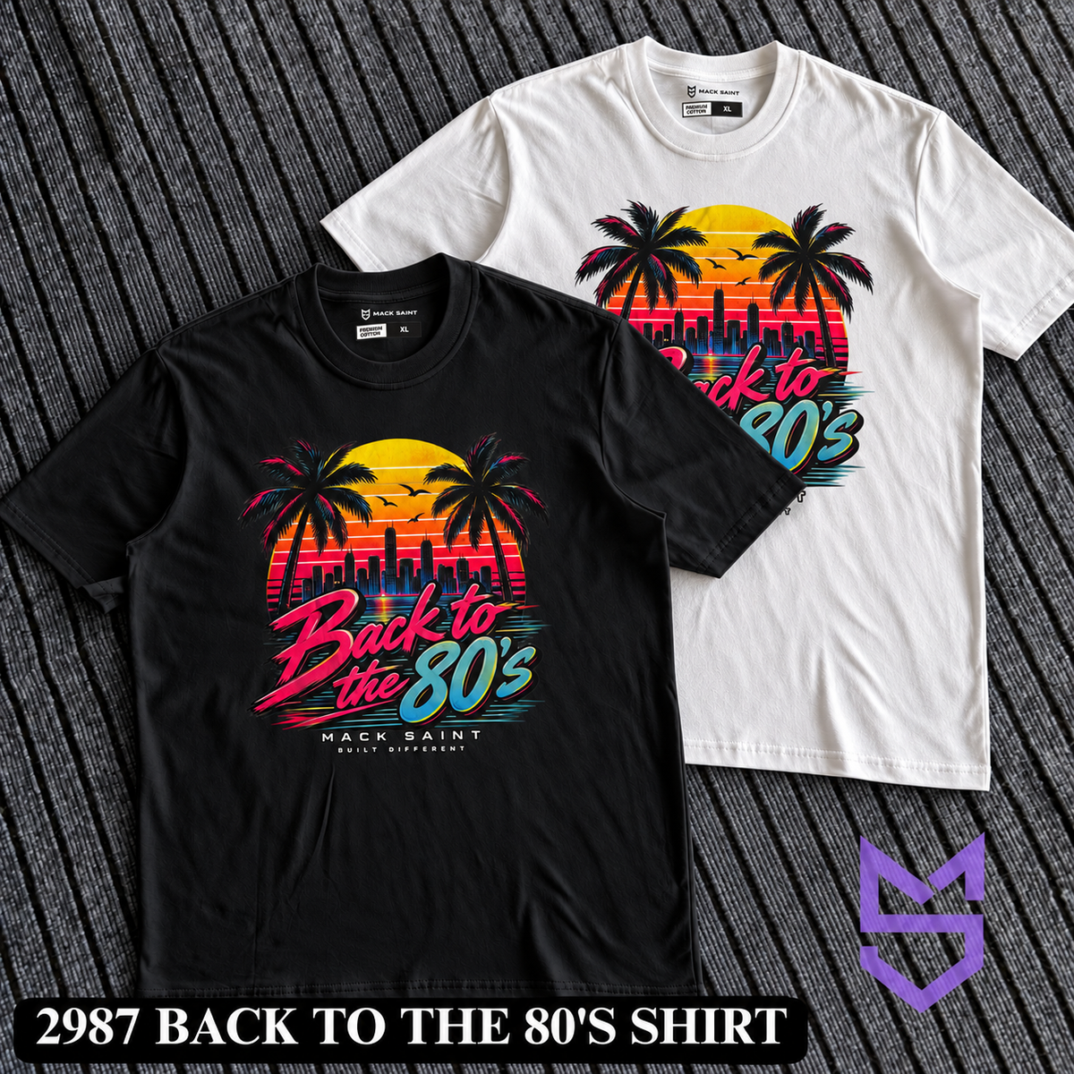 2987 Back to the 80'S Shirt